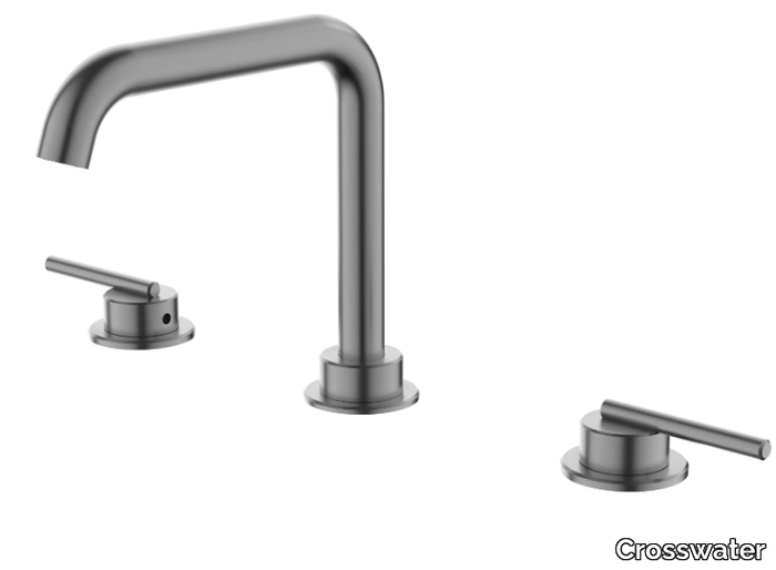 3ONE6 LEVER - Countertop 3 hole washbasin tap _ Crosswater