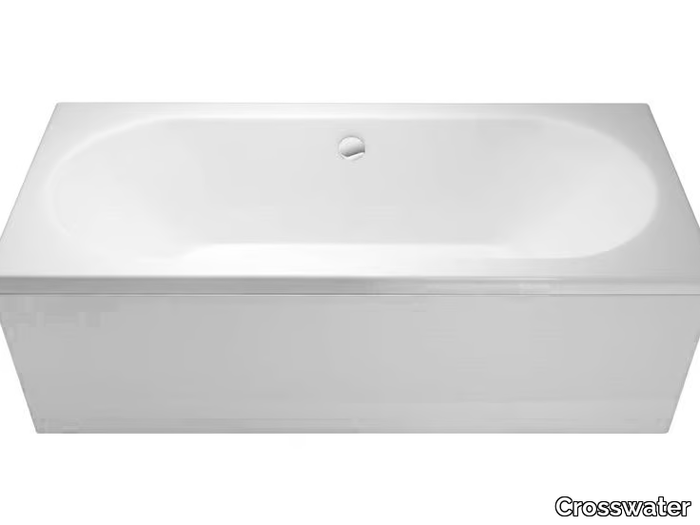 VERGE - Rectangular bathtub _ Crosswater