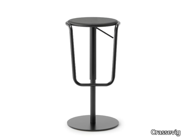 OTTO HA - Swivel stool height-adjustable _ Crassevig