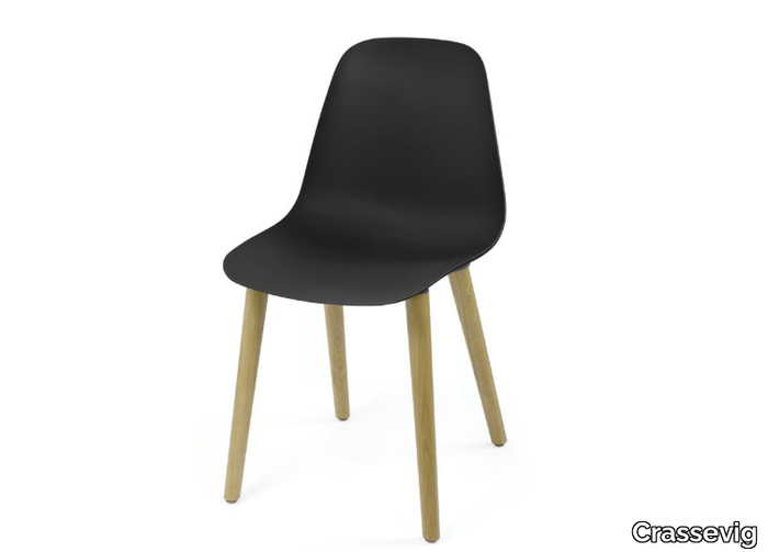 POLA LIGHT R/4W ECO - Polypropylene chair _ Crassevig