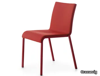 PERSIA R - Upholstered stackable chair _ Crassevig