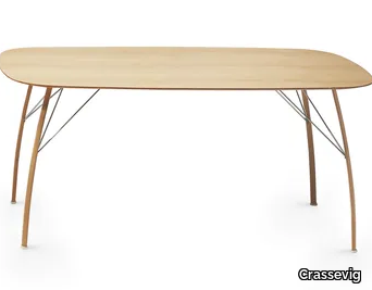 SOSPESO O - Wooden table _ Crassevig