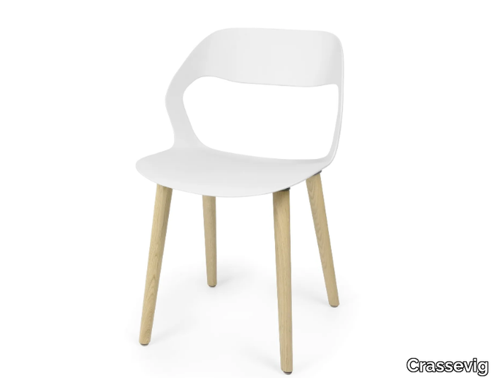 MIXIS AIR R 4W - Polypropylene chair _ Crassevig