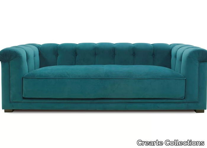 BRUTUS CONTEMPORAIN - 3 seater tufted velvet sofa _ Crearte Collections