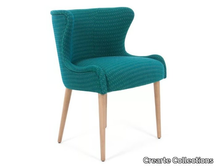 GOM ARM CONTEMPORAIN - Velvet chair _ Crearte Collections