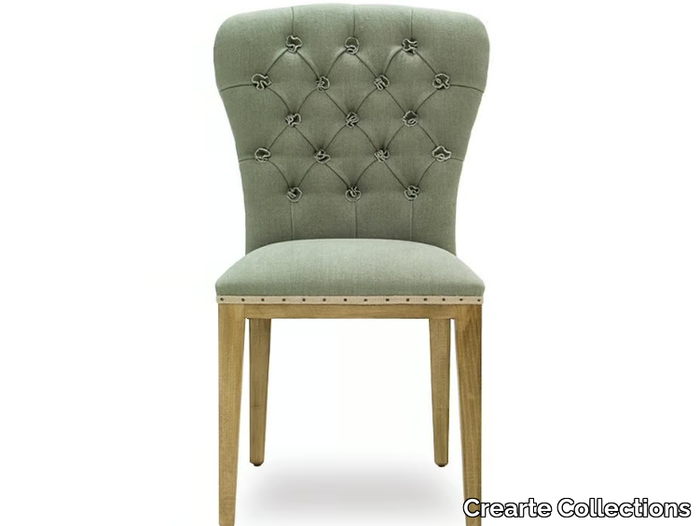 GASTON ESSENCE - Tufted fabric chair _ Crearte Collections