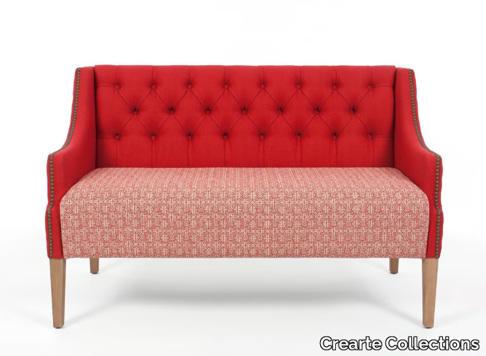 LONDON - Tufted fabric small sofa _ Crearte Collections