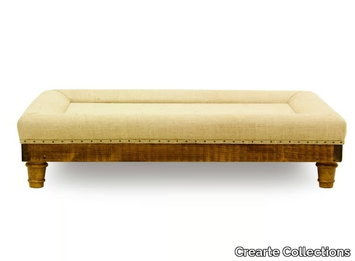 MARION ESSENCE - Low rectangular fabric coffee table _ Crearte Collections