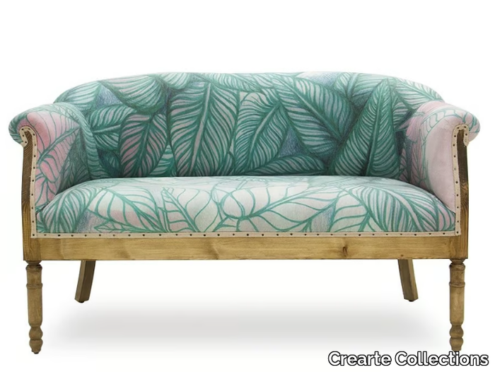 PARIS LOW ESSENCE - Fabric small sofa _ Crearte Collections