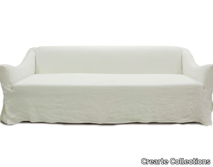 ASCOT CONTEMPORAIN - 2 seater fabric sofa bed _ Crearte Collections