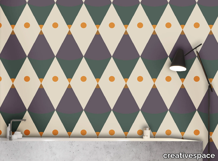 COSÌ - Geometric washable wallpaper _ creativespace