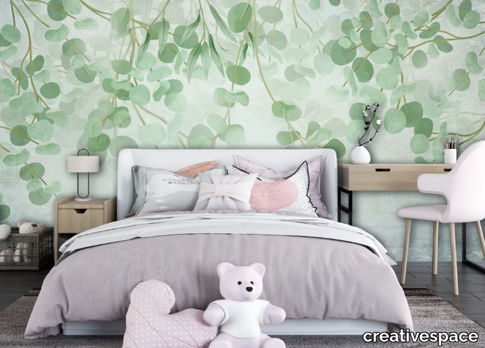 PASTEL - Wallpaper with floral pattern _ creativespace