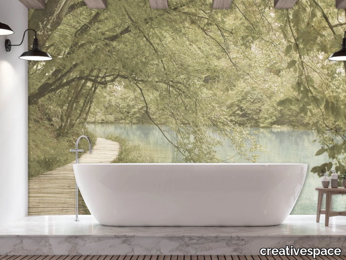 RIVER - Washable landscape wallpaper _ creativespace