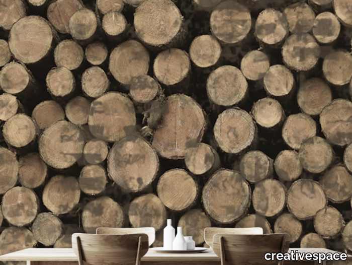 WOOD - Washable nonwoven wallpaper _ creativespace