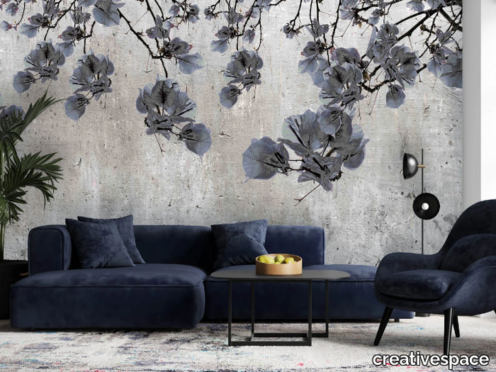 CLOE' - Wallpaper with floral pattern _ creativespace