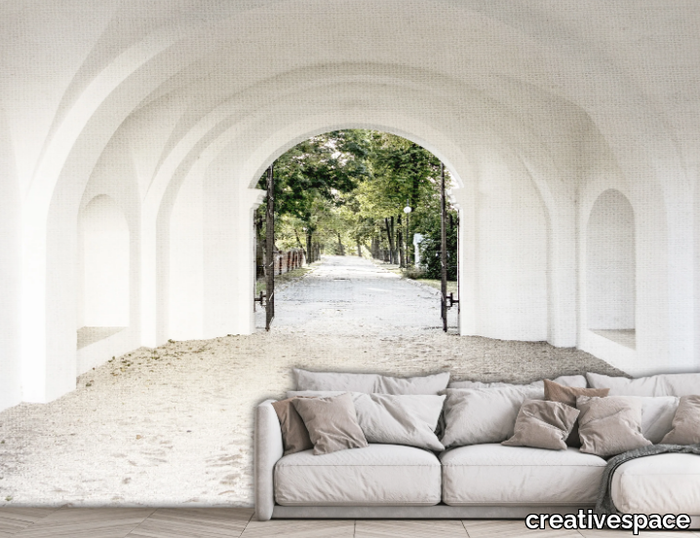 FREEDOM - Trompe l'oeil wallpaper _ creativespace