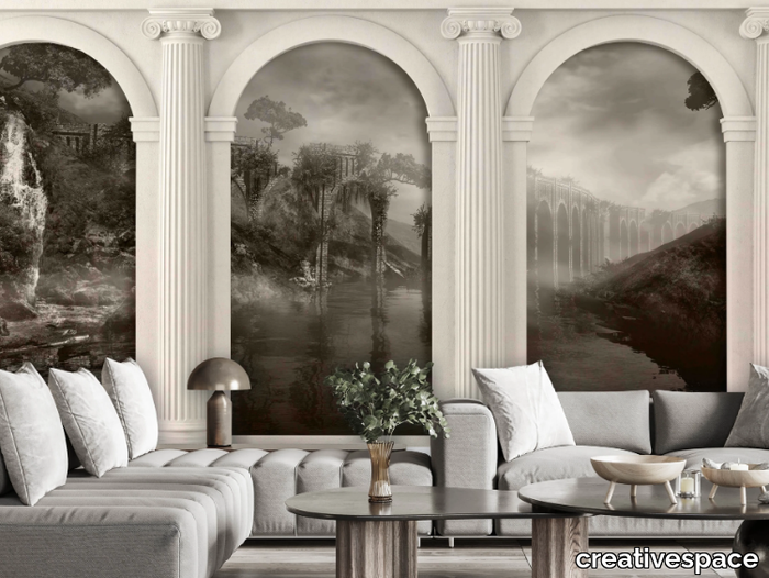 LAND - Trompe l'oeil wallpaper _ creativespace