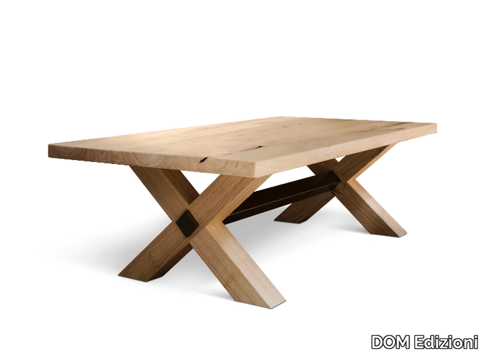 MIRAGGIO - Rectangular chestnut table _ DOM Edizioni