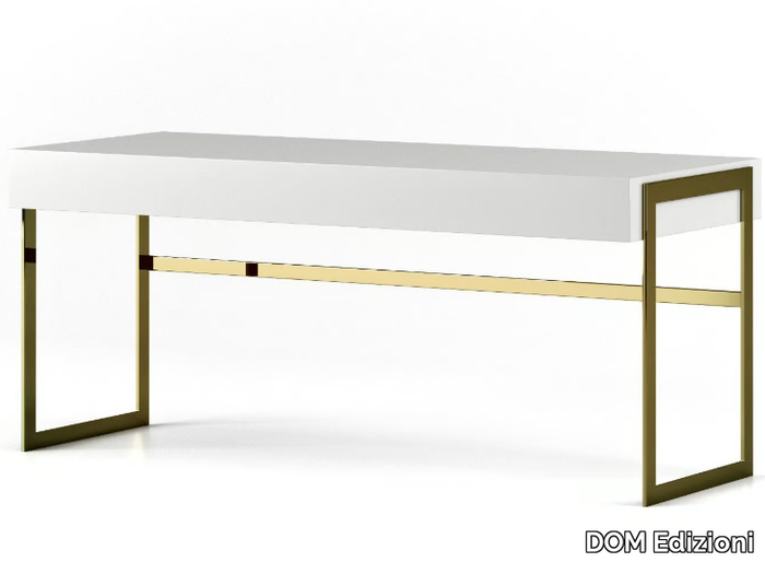 MONIQUE - Rectangular writing desk with drawers _ DOM Edizioni