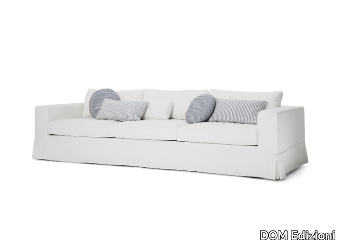 MONTAUK - Fabric sofa with removable cover _ DOM Edizioni