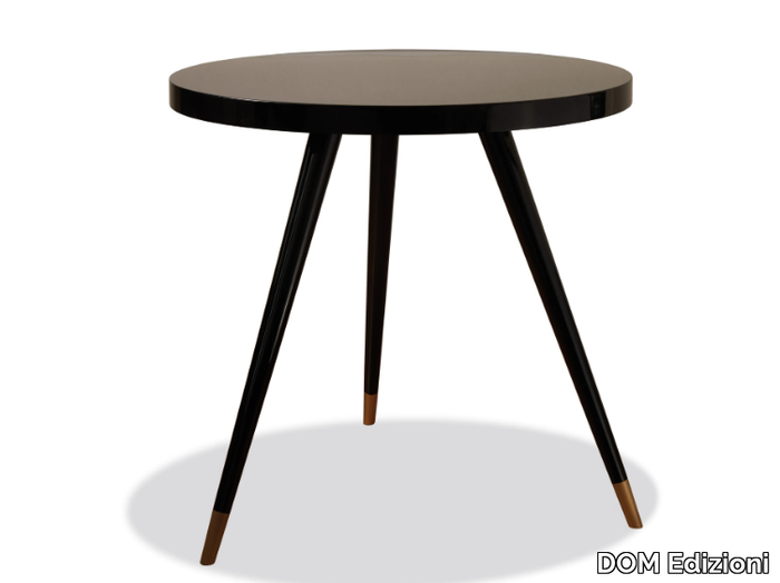 ANDREA BAR - Round wooden table _ DOM Edizioni