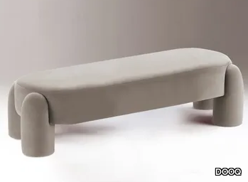 MARLON - Upholstered fabric bench _ DOOQ