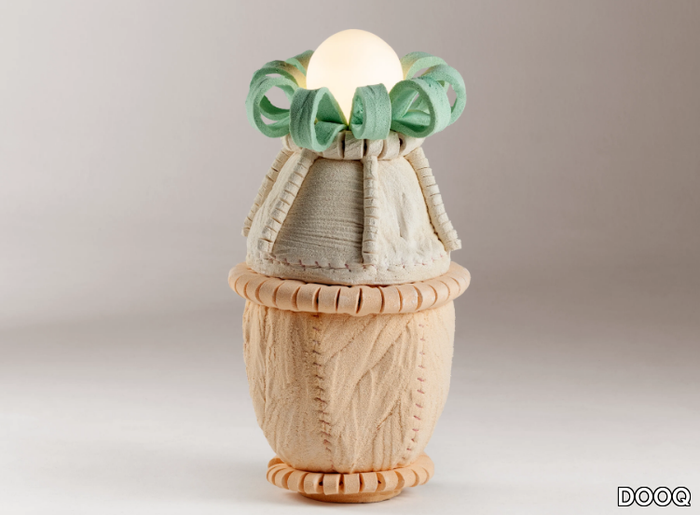 MARJORELLE FRESIA - Handmade resin table lamp _ DOOQ