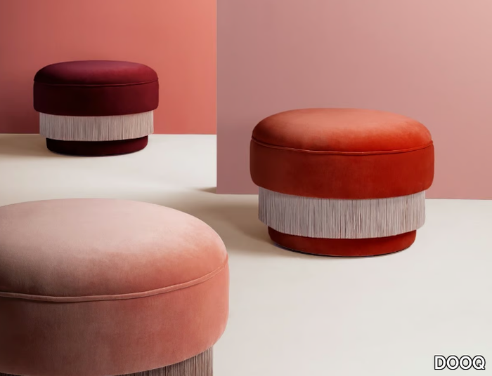 LA FOLIE - Round pouf _ DOOQ