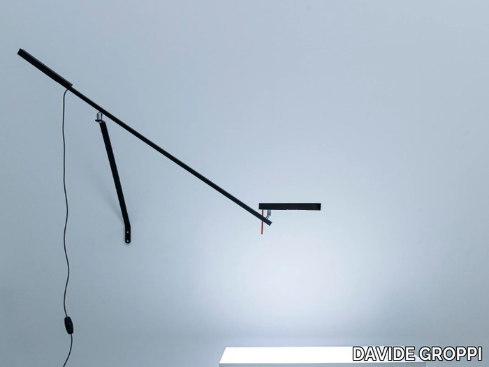 MORSETTO P - LED adjustable metal wall lamp _ DAVIDE GROPPI