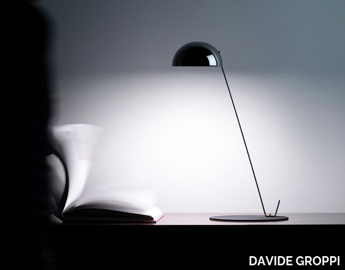 POST PRANDIUM - LED rechargeable metal table lamp _ DAVIDE GROPPI