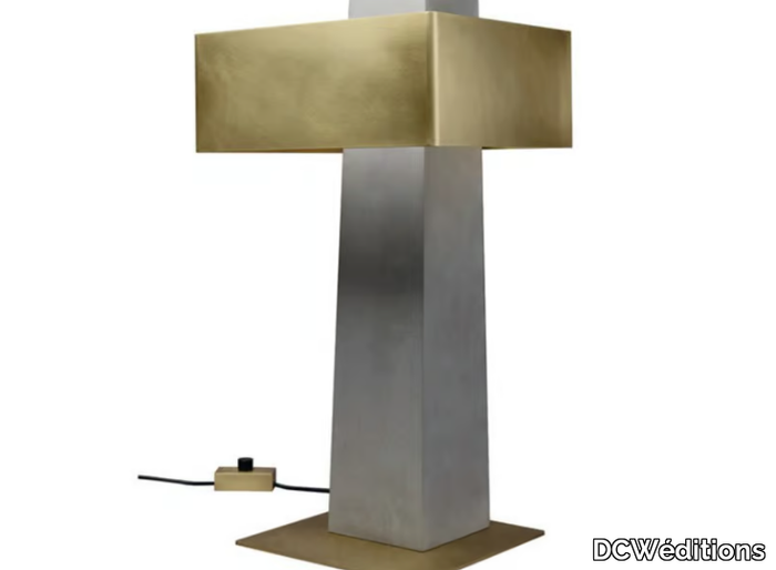 IOTA - LED steel and concrete table lamp _ DCWéditions