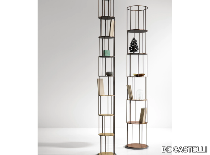 BABELE - Modular metal bookcase _ DE CASTELLI