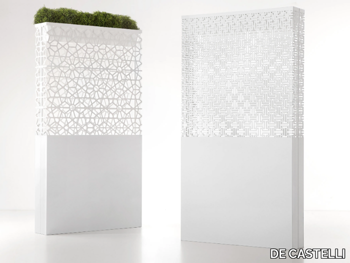 DAFNE & DEMETRA - Metal floor lamp / Partition _ DE CASTELLI