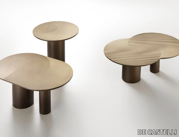 FLOCKS - Metal coffee table _ DE CASTELLI