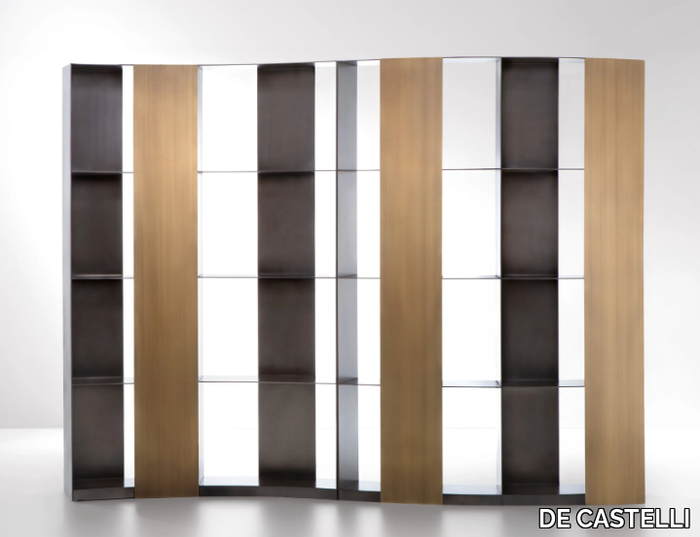 NAMI - Modular metal bookcase _ DE CASTELLI