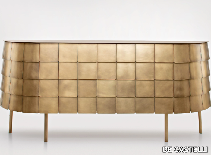 YOROI - Metal sideboard with doors and drawers _ DE CASTELLI