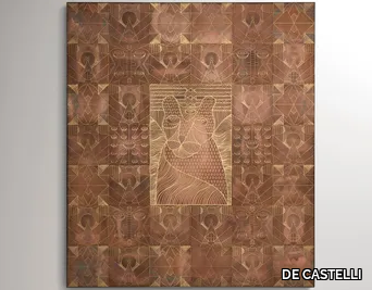 WILD GEOMETRIES - Brass Decorative panel _ DE CASTELLI