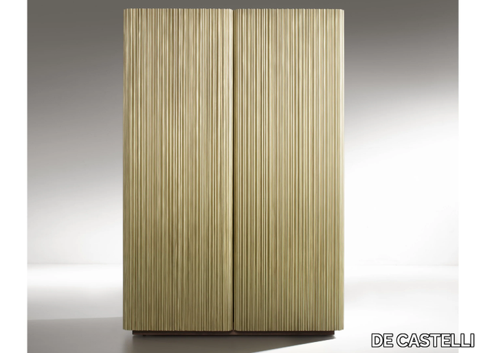 CANNETO - Metal highboard with doors _ DE CASTELLI