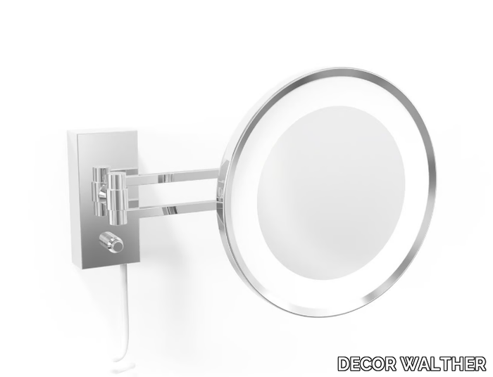 BS 36/V LED - Wall-mounted round shaving mirror with integrated lighting _ DECOR WALTHER