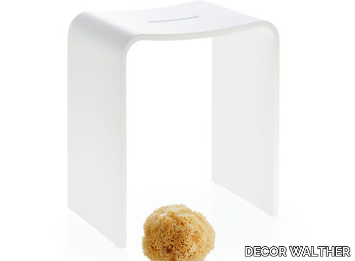 STONE STOOL - Bathroom stool _ DECOR WALTHER