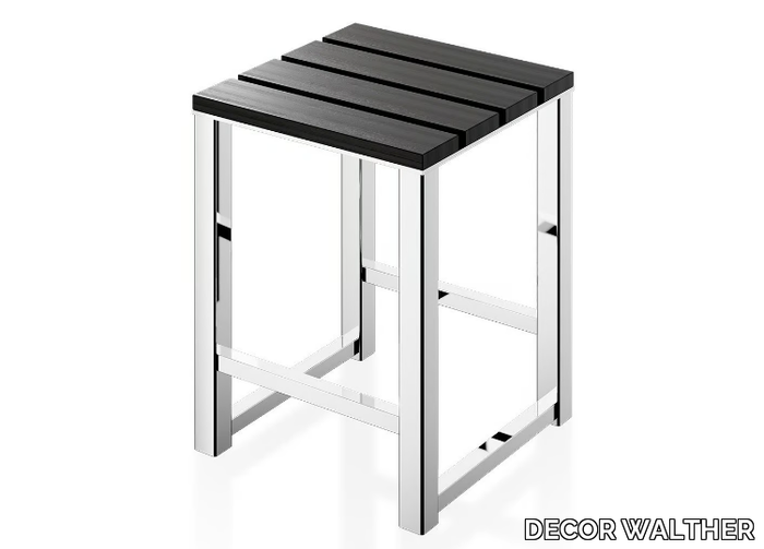 DW 68 - Stainless steel bathroom stool _ DECOR WALTHER