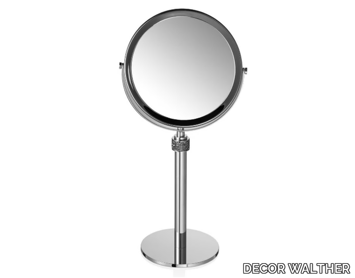 ROCKS SP 13/V - Round countertop shaving mirror _ DECOR WALTHER