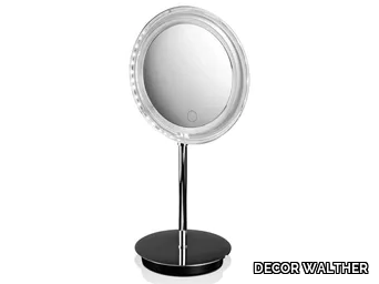 BS 15 TOUCH - Table-top round mirror with integrated lighting _ DECOR WALTHER