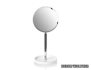 STONE KSA - Countertop round shaving mirror _ DECOR WALTHER