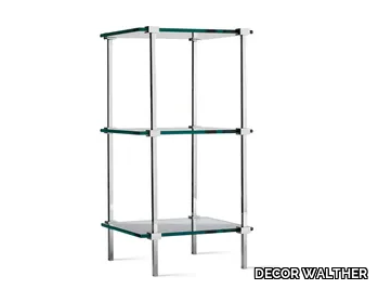 T 11 - Floorstanding open glass bathroom cabinet _ DECOR WALTHER