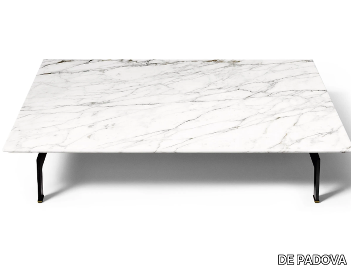 FLYING LANDSCAPE - Square marble coffee table _ DE PADOVA