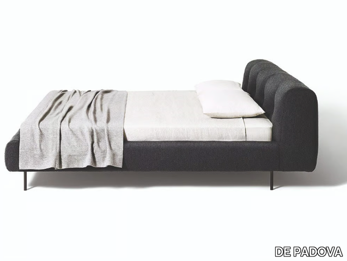 EREI - Upholstered fabric double bed _ DE PADOVA