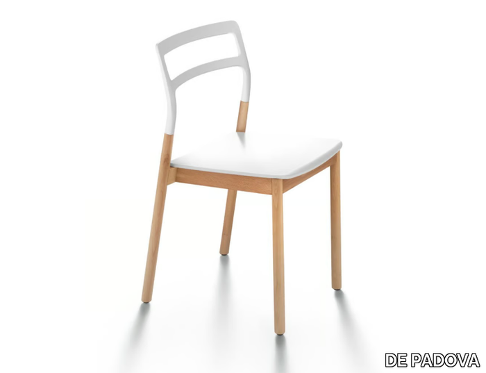 FLORINDA - Stackable solid wood chair _ DE PADOVA