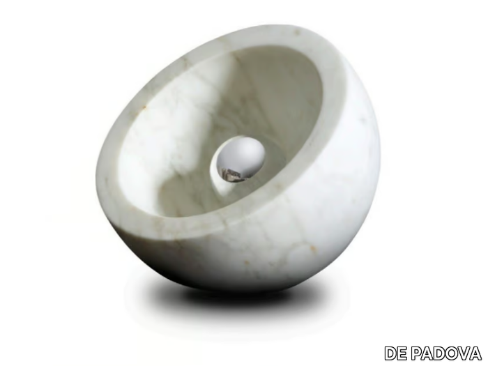 TSUKI - LED marble floor lamp _ DE PADOVA