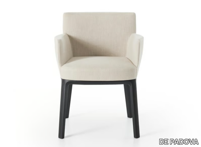 AMI - Fabric chair with armrests _ DE PADOVA